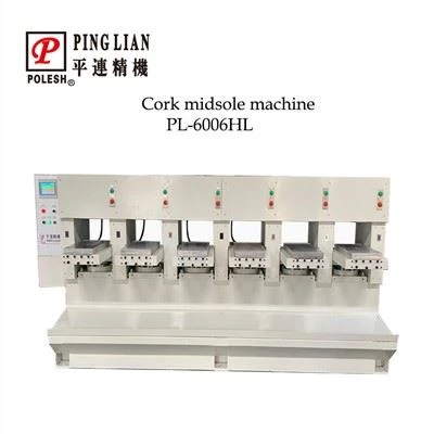 Mesin Press Panas Cork Midsole Insole